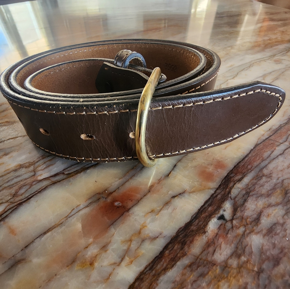 Brown Leather Belt size 42
